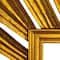 Hello Honey® 35.25" Gold Sunburst Rectangular Wall Mirror